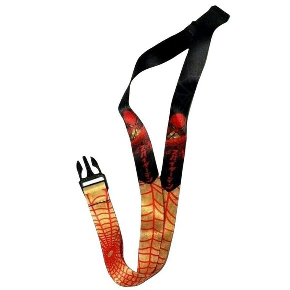 Bioworld Marvel Spider-Man Lanyard with Sticker, ID Badge Holder & Rubber Charm - Picture 8 of 9